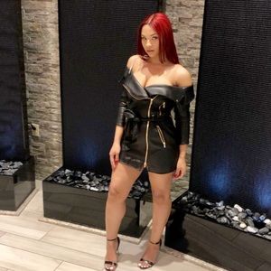 Leather House of CB dress